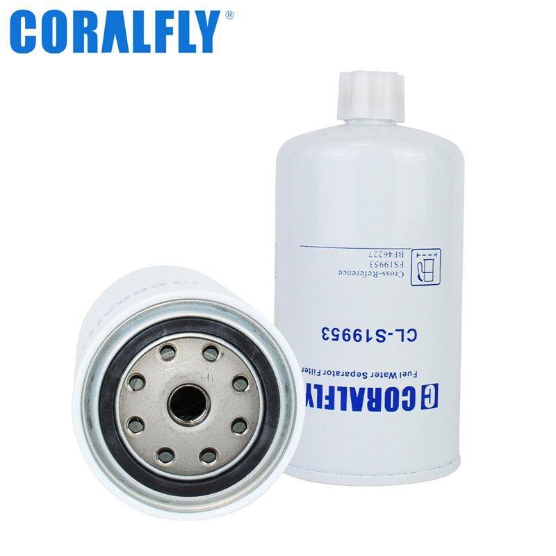Топливный сепаратор Coralfly CL-S19953 FS19953 P959291 BF46227 84249719 для дизельных двигателей (арт. 25-2041766)