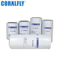 Масляный фильтр CORALFLY LF9001 LF670 LF654 LF16015 LF3349 LF9009 LF14000NN LF3000 для грузовиков (арт. 25-20125425)