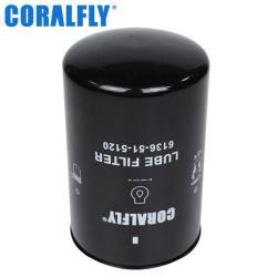 Масляный фильтр CORALFLY 6136-51-5120 P550086 W1150/7 C-5614 (арт. 20-20125590)