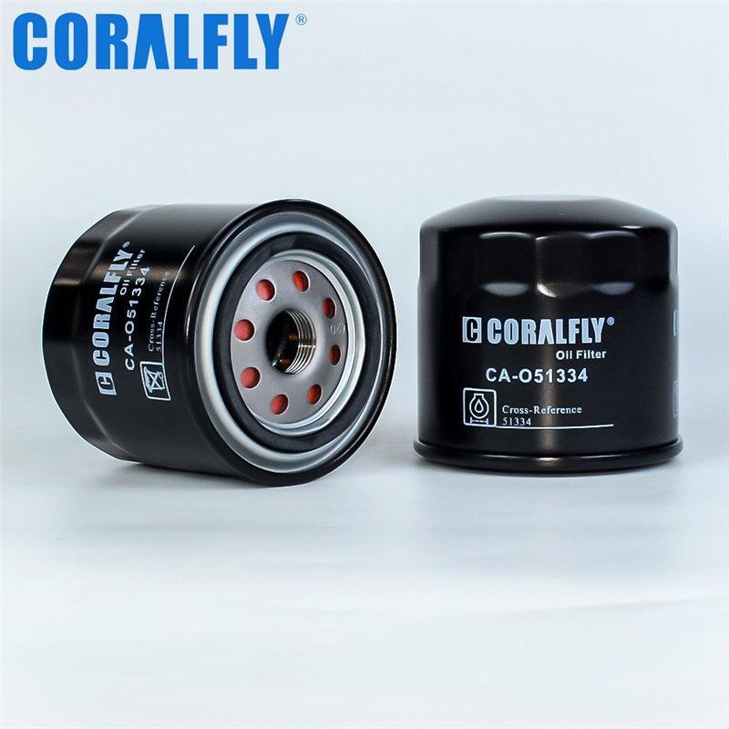 Масляный фильтр CORALFLY CA-O35504 P550162 T8304 51334 для авто (арт. 20-20125661)