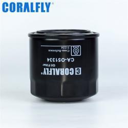 Масляный фильтр CORALFLY CA-O35504 P550162 T8304 51334 для авто (арт. 20-20125661)