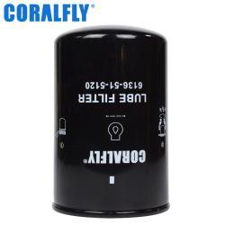 Масляный фильтр CORALFLY 6136-51-5120 SO3362 P550086 W1150/7 для экскаваторов (арт. 20-20125673)