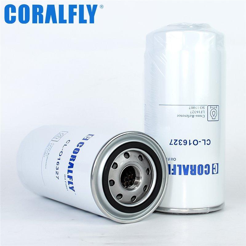 Масляный фильтр CORALFLY LF16327 so 15007 для дизельных двигателей (арт. 20-20125725)
