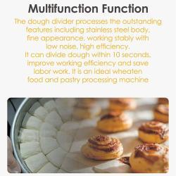 Делительная машина на 36 частей для хлебопечения и пиццы (арт. 25-28041508)