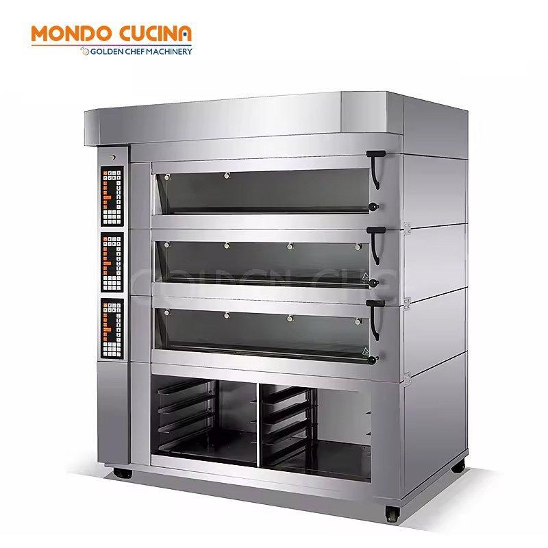 Профессиональная электрическая печь 3 яруса 6 противней для хлеба (арт. 25-28041723)