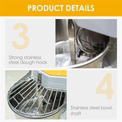 Настольный миксер для выпечки хлеба спиральный миксер (арт. 25-28041812)