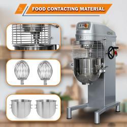 Спиральный тестомес 40 л с частотным преобразованием для выпечки (арт. 25-28041806)