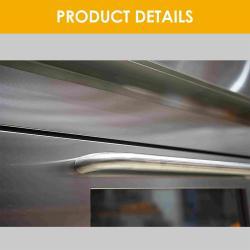 Газовая конвекционная печь для хлеба и пиццы с тестораскаткой (арт. 25-28041908)