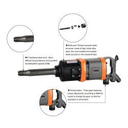 Гайковёрт 1 дюйм, 5200Нм, пневматический, промышленный уровень (25-20051552)