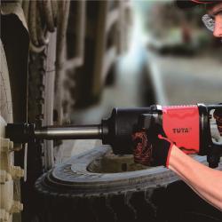 Пневмогайковёрт TAITIAN 1 дюйм, 5000Нм, для автосервиса, тяжёлый, профессиональный (25-20051597)