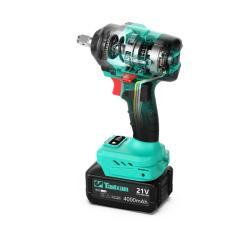 Пистолетный ударный гайковёрт 100–800Нм, литиевый, аккумуляторный, проф. Класса (25-20051618)