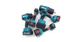 Ударный гайковёрт 1/2, 1000Нм, 21В, аккумуляторный, для ремонта авто, тяжёлый тип (25-20051626)