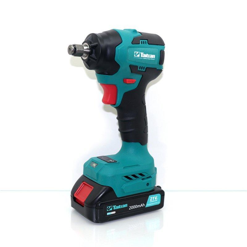 Мини-ударный гайковёрт 380Нм, бесщеточный, аккумуляторный, профессиональный уровень (25-20051628)