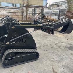 Погрузчик мини гусеничный 500 кг двигатель Японии навесное оборудование EPA CE (арт. 25-12062365)