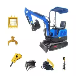 Экскаватор мини 1–1.2 т гусеничный кабина JP для фермы (арт. 25-12062379)