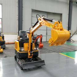 Мини-экскаватор с задним приводом для работы в саду и ландшафтных проектах (арт. 25-12062818)