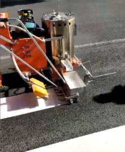 Разметочная машина термопластик вибрационная с плавильным котлом (арт. 25-12062985)