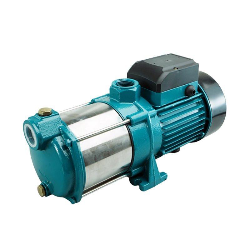 Насос горизонтальный многоступенчатый с электродвигателем 550 Вт из нержавеющей стали (арт. 25-19062518)