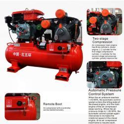 Воздушный компрессор с низким уровнем шума 0,36 м3/мин 3 цилиндра 3 кВт 8 бар (арт. 25-19062546)