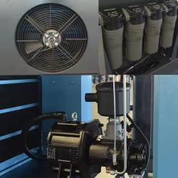 Воздушный компрессор 4 в 1 30 л.с. 22 кВт 15,8 бар электрический спиральный винтовой (арт. 25-19062548)