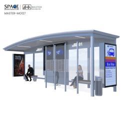 Автобусные остановки из алюминиевого сплава прямоугольной формы (арт. 25-3071767)