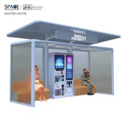 Уличная мебель с рекламной автобусной остановкой и световыми коробами (арт. 25-3071769)