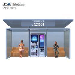 Уличная мебель с рекламной автобусной остановкой и световыми коробами (арт. 25-3071769)