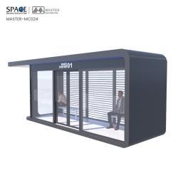 Автобусная остановка с кондиционером и светодиодным информационным экраном (арт. 25-3071770)