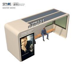 Световой короб для автобусной остановки с индивидуальной формой (арт. 25-3071772)