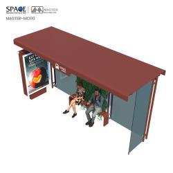 Световой короб для автобусной станции Shelter с солнечными панелями (арт. 25-3071790)