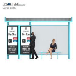 Автобусная скамейка с водонепроницаемым навесом для велосипеда (арт. 25-3071802)