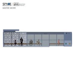 Умный кондиционер для автобусных остановок с дисплеем и рекламой (арт. 25-3071806)