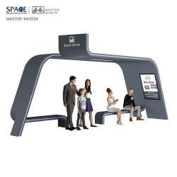 Световой короб для автобусных остановок с высокой яркостью светодиодного дисплея (арт. 25-3071822)