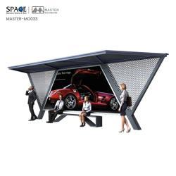 Автобусная остановка с индивидуальным дизайном для пассажиров (арт. 25-3071825)