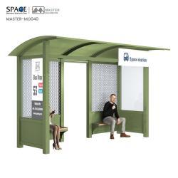 Светодиодный короб для автобусной остановки с алюминиевой рамой и закаленным стеклом (арт. 25-3071826)