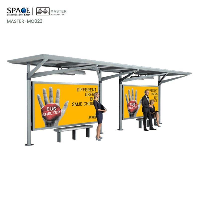 Световой дисплей на солнечной батарее для рекламы на автобусных остановках (арт. 25-3071839)