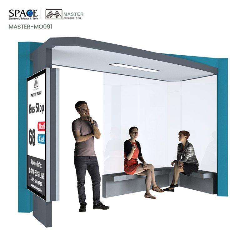 Уличный светодиодный источник света для автобусных остановок (арт. 25-3071842)