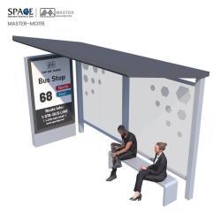 Светодиодный рекламный дисплей для киоска ожидания WIFI на автобусной остановке (арт. 25-3071872)