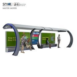 Автобусная остановка с алюминиевой световой рекламной рамкой (арт. 25-3071874)