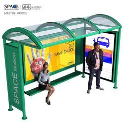 Светильник светодиодный для автобусной остановки с квадратным стальным алюминиевым каркасом (арт. 25-3071887)