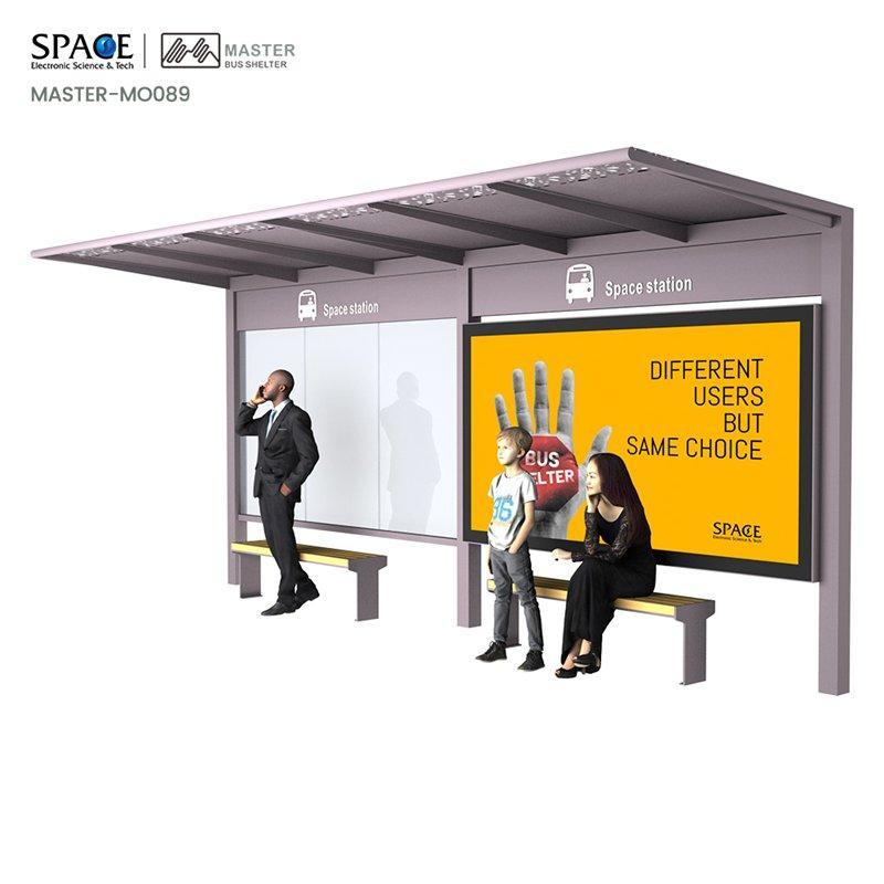 Интеллектуальный торговый автомат на солнечных батареях для автобусных и велосипедных остановок (арт. 25-3071900)