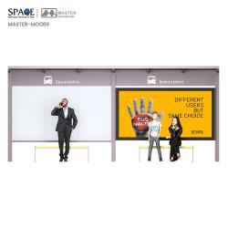 Интеллектуальный торговый автомат на солнечных батареях для автобусных и велосипедных остановок (арт. 25-3071900)