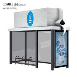 Светодиодная панель освещения для автобусной остановки из стали (арт. 25-3071935)