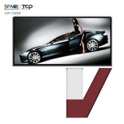 Световой короб из закаленного стекла, двухсторонний вращающийся с горизонтальным светодиодом (арт. 25-3071977)