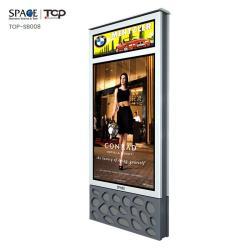 Световой короб из нержавеющей стали на солнечных батареях для рекламы (арт. 25-3071986)