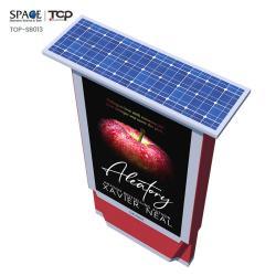 Световой короб на солнечных батареях, водонепроницаемый, в стиле свитка, с возможностью прокрутки (арт. 25-3072007)