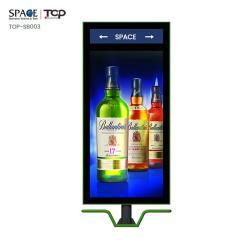 Солнечные светодиодные стоячие световые короба с двухсторонними квадратными узорами (арт. 25-3072015)