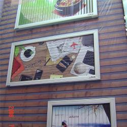 Рекламный щит Tri-Vision для наружной рекламы на стене большого размера (арт. 25-3072082)