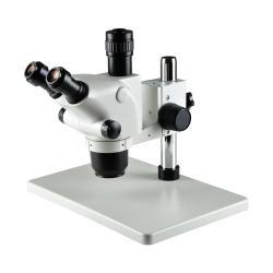 Микроскоп стерео с триноскопическим зумом 6,5X-65X на большой базе (арт. 25-9071950)