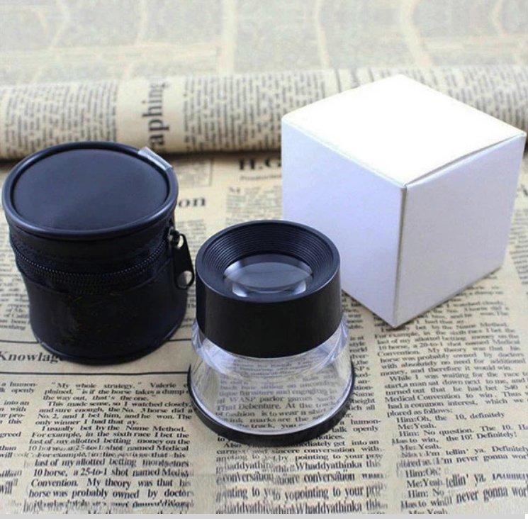 Лупа для ювелирных изделий с масштабной решеткой и измерительной шкалой (арт. 25-9072287)